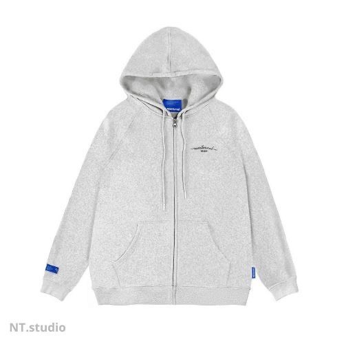 Áo Hoodie Zip Signature Basic Nỉ bông Cotton 100% Unisex Local Brand