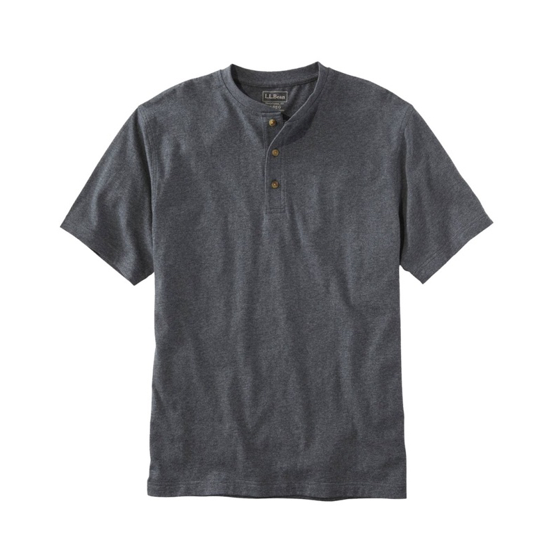 Áo thun cotton nam cổ henley vnxk dư xịn-Mã 224626