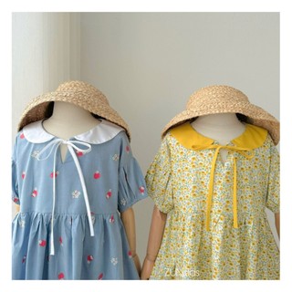 ZUN Kids - VÁY BABYDOLL CỔ SEN