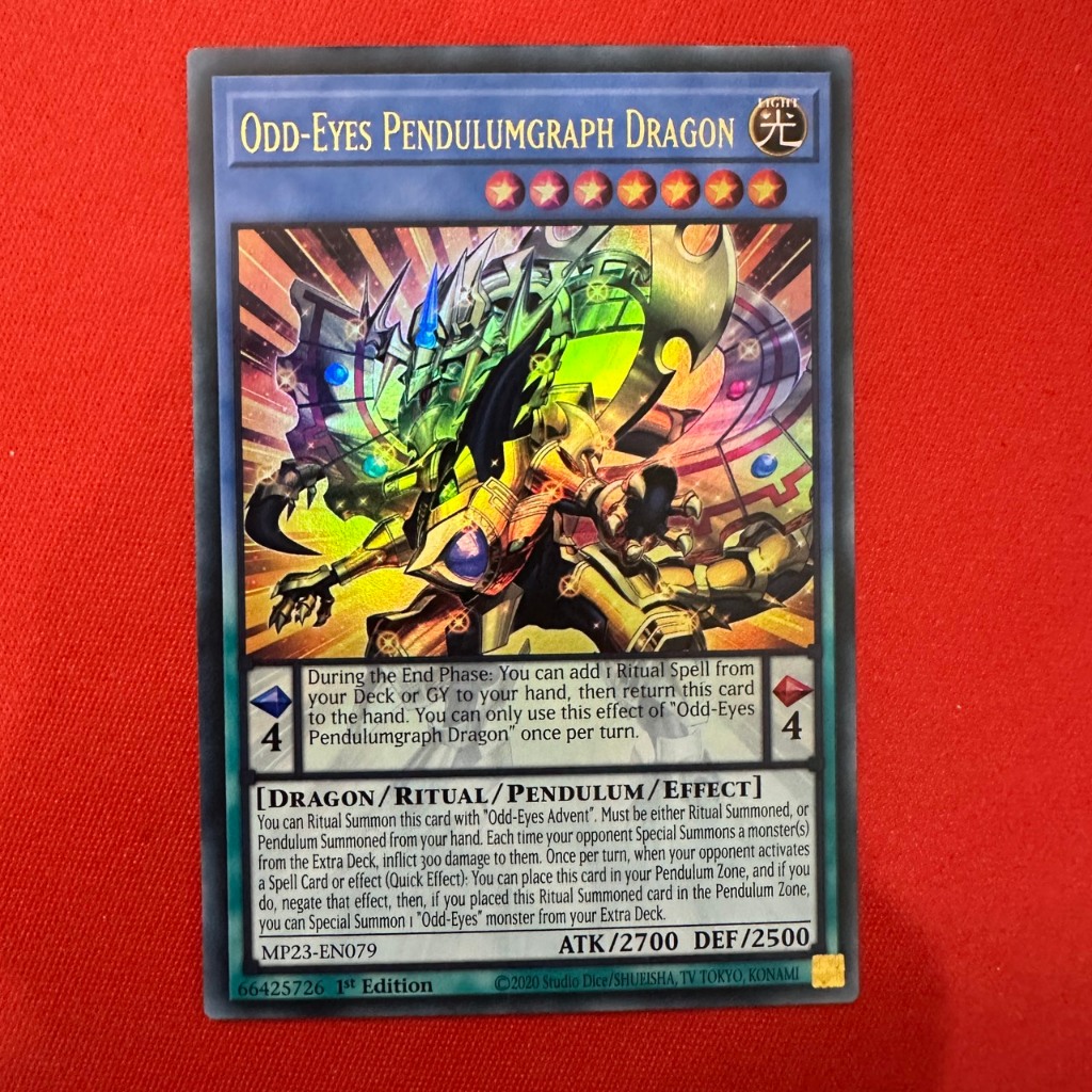Odd-Eyes Pendulumgraph Dragon