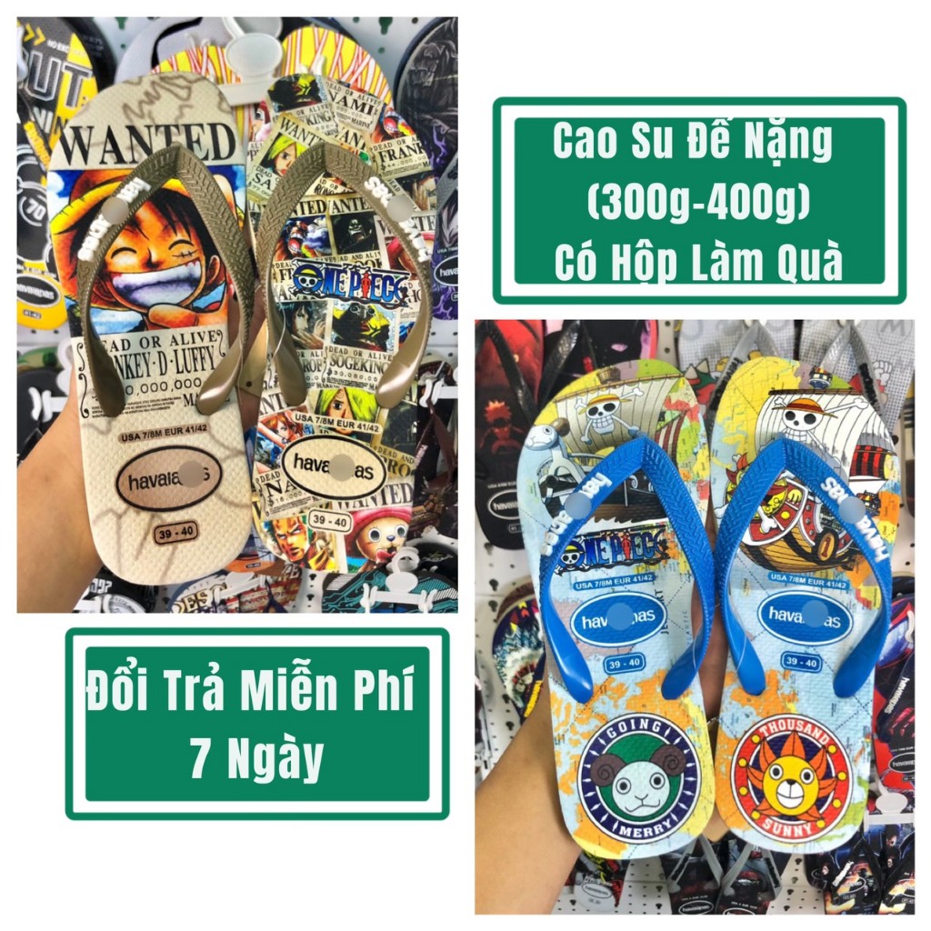 Dép quai kẹp Thái Lan havana nam đi biển full box, tông lào nam havanas thời trang xỏ ngón chất liệu cao su