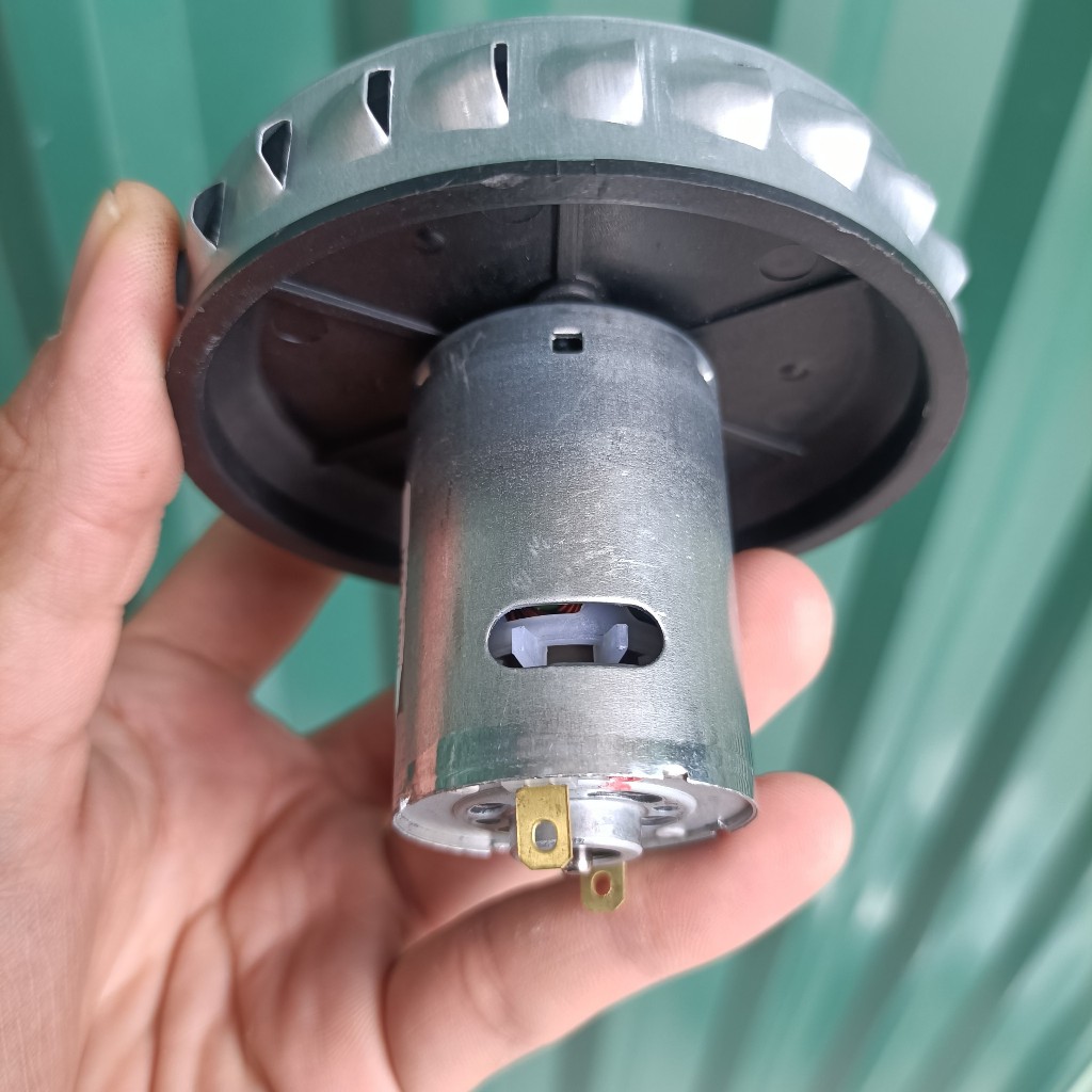 Động cơ máy hút bụi chạy pin 3s 4s hệ 10.8V - 120W, 14.4V - 110W