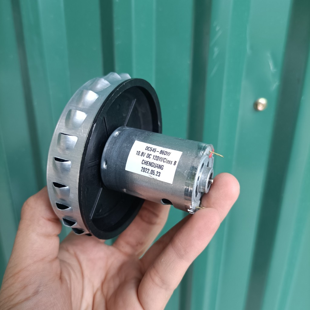 Động cơ máy hút bụi chạy pin 3s 4s hệ 10.8V - 120W, 14.4V - 110W