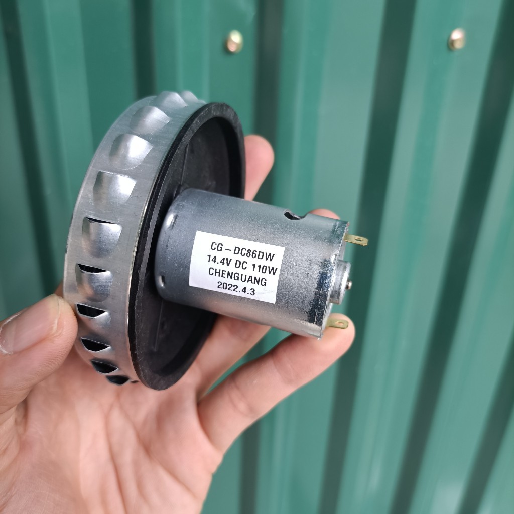 Động cơ máy hút bụi chạy pin 3s 4s hệ 10.8V - 120W, 14.4V - 110W