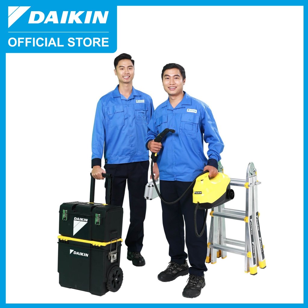 [Tất cả các hãng] Daikin - E-voucher dịch vụ bảo trì tiêu chuẩn khử khuẩn bằng hơi nước nóng cho 1 máy âm trần