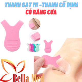 Thanh gạt mi, chai mi bằng nhựa dùng trong nối mi chuyên nghiệp