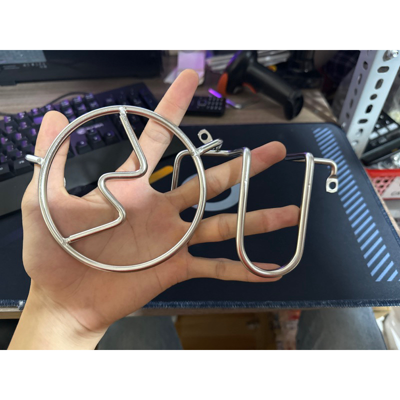 Bảo vệ lốc máy Wave 50cc-100-110-Dream INOX