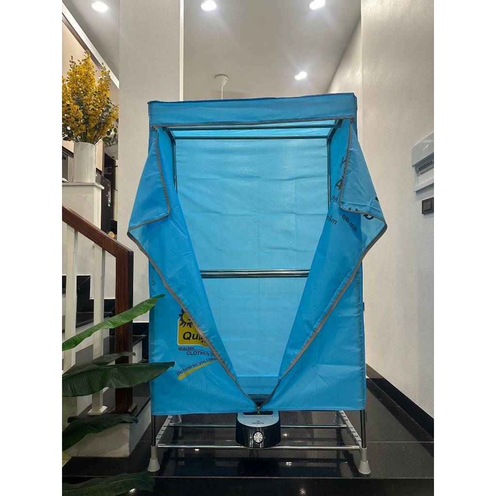 Tủ sấy quần áo công suất 1500W, Máy sấy quần áo VICHITA V900, Sản xuất tại việt nam