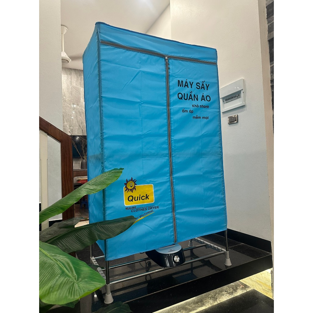 Tủ sấy quần áo công suất 1500W, Máy sấy quần áo VICHITA V900, Sản xuất tại việt nam