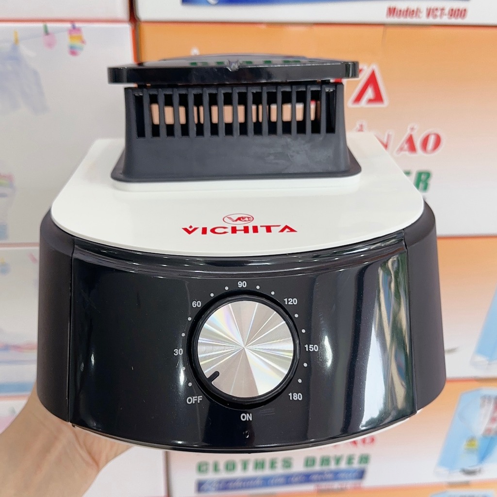 Tủ sấy quần áo công suất 1500W, Máy sấy quần áo VICHITA V900, Sản xuất tại việt nam