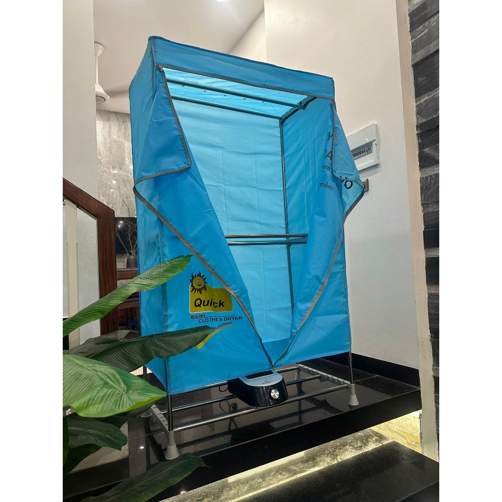 Tủ sấy quần áo công suất 1500W, Máy sấy quần áo VICHITA V900, Sản xuất tại việt nam