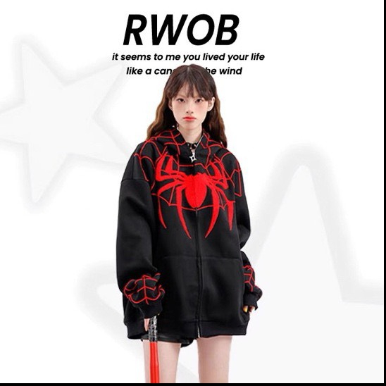 Áo hoodie baman nhện siêu hót cực chất siêu dày dặn khóa kéo chùm new 2023.