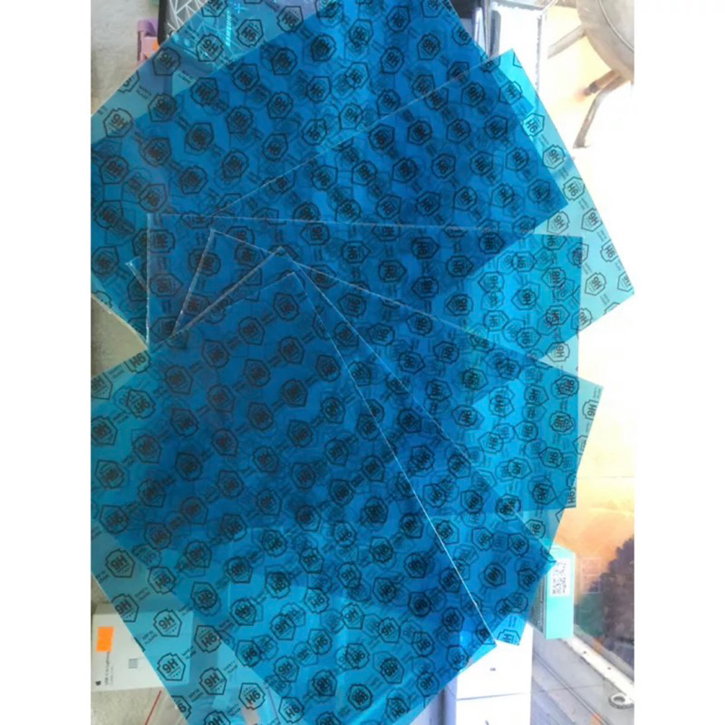 Miếng dán cường lực 9H khổ a4 cho anh em tự cắt ra dán