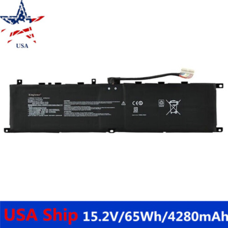 PIN  BTY-M57 Genine battery for Msi GP66 Leopard 10UG GP76 Stormtrooper 2 Pro GP76