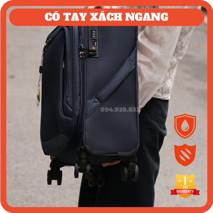 Vali vải dù siêu nhẹ Leavesking size cabin