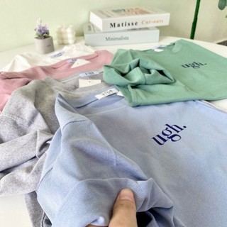 Áo thun nữ YUSTUDIO 3158 form rộng chất cotton khô mẫu ugh.