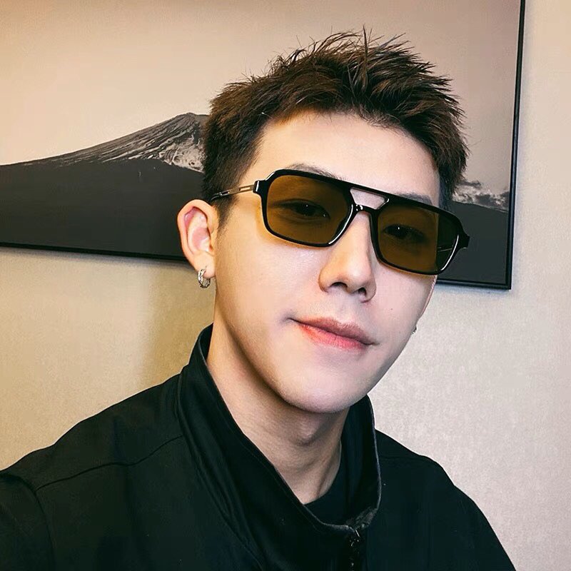 Kính mát thời trang Unisex, chống UV400 màu sắc đa dạng thiết kế nhỏ gọn Kings - Kính Mắt Trang Nâu