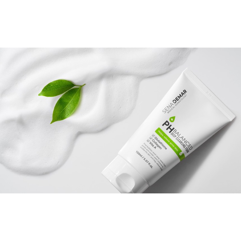 Sữa rửa mặt SENADEMAR truyền trắng 150ml hạn dùng 2026