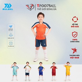 Bộ Quần Áo Bóng Đá Trẻ Em BULBAL Vingar Chất Vải Bul-Wave, Mềm Mại, Thoáng Mát