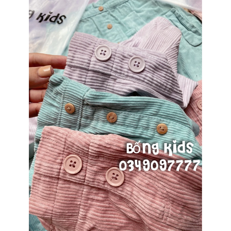 Chân Váy Nhung Bé Gái GÊ