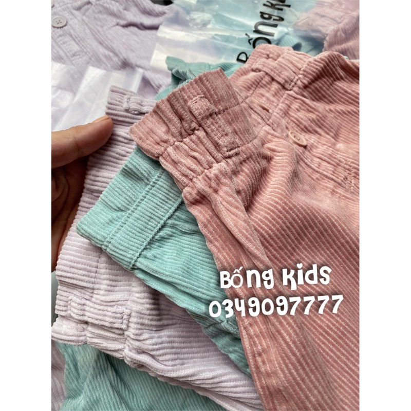 Chân Váy Nhung Bé Gái GÊ