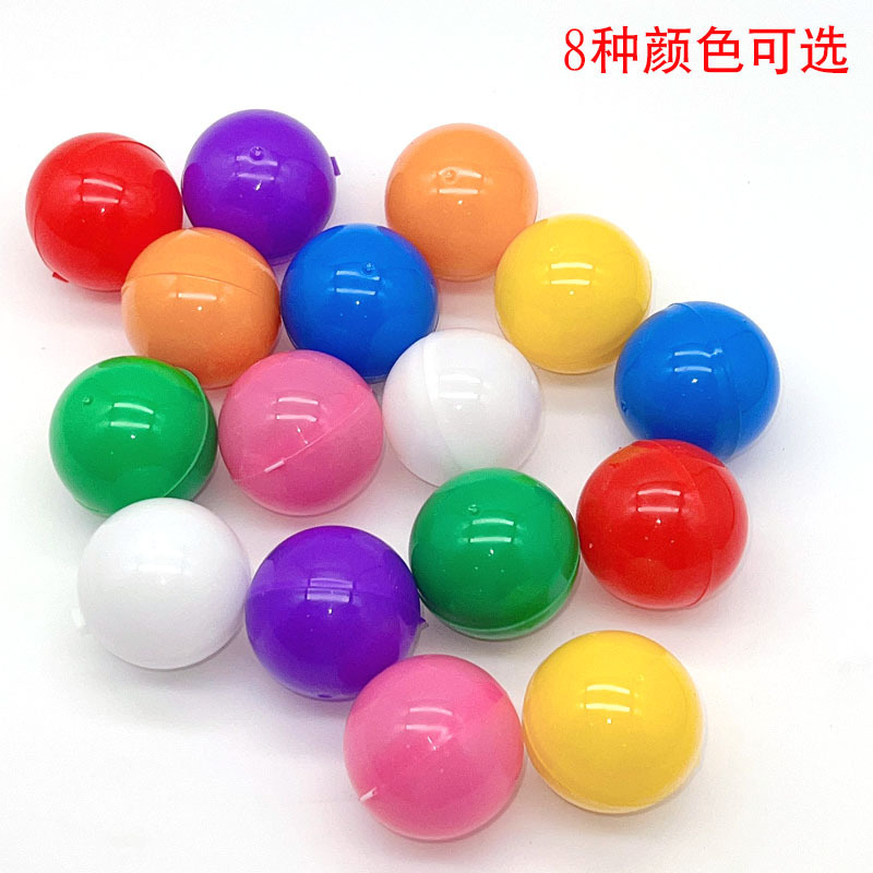 Quả Bóng Nhựa Mở Đôi, Banh Bốc Thăm May Mắn, Bóng Chập Đôi, Bóng Nhựa 2 Nửa 40mm