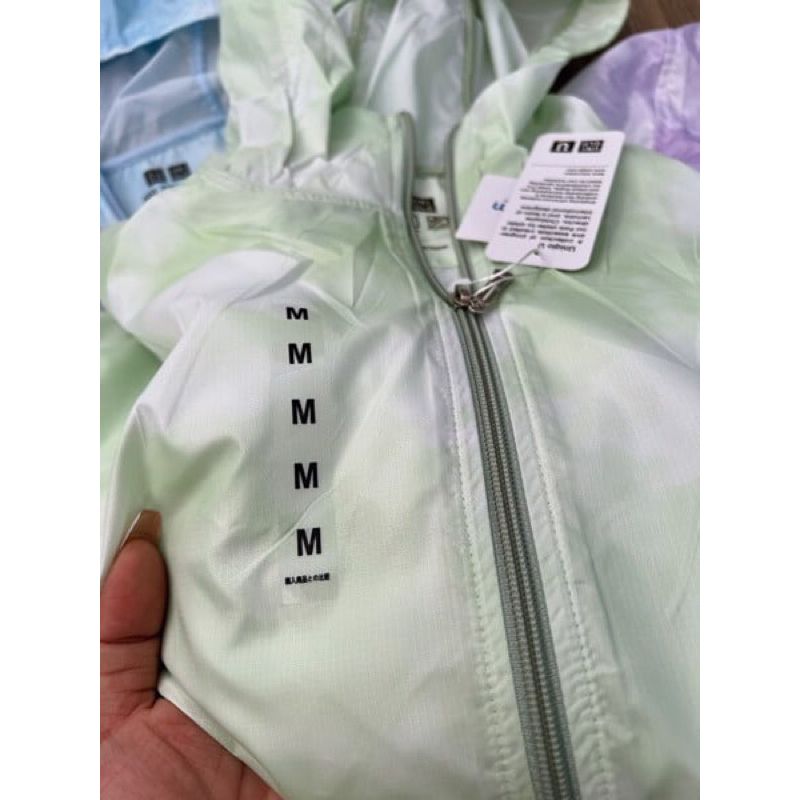 BEUCLOSET - Áo khoác UNI loang màu chất dù