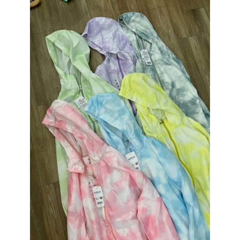 BEUCLOSET - Áo khoác UNI loang màu chất dù