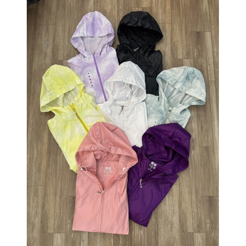 BEUCLOSET - Áo khoác UNI loang màu chất dù