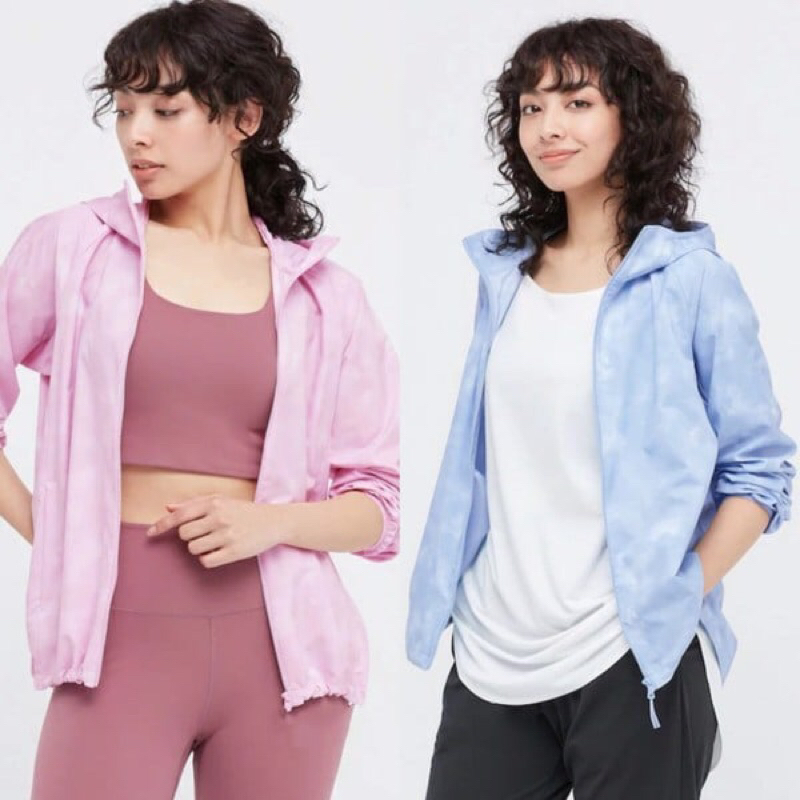 BEUCLOSET - Áo khoác UNI loang màu chất dù