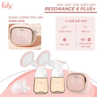 Máy hút sữa điện đôi – resonance 6+ plus , dautayshop18