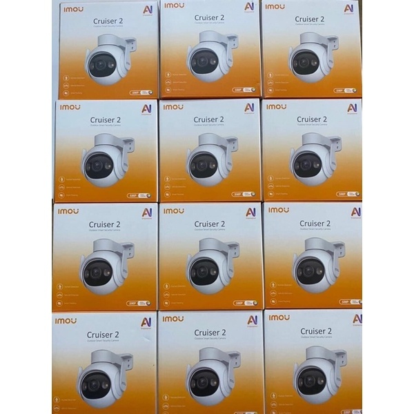 Camera WIFI ngoài trời SIÊU NÉT, XOAY 360, MÀU ĐÊM ĐÀM THOẠI IMOU Cruiser 2 5MP -3MP