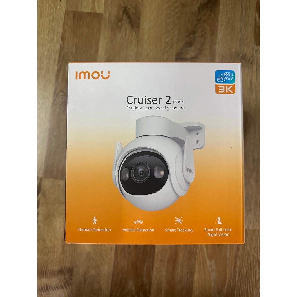Camera WIFI ngoài trời SIÊU NÉT, XOAY 360, MÀU ĐÊM ĐÀM THOẠI IMOU Cruiser 2 5MP -3MP