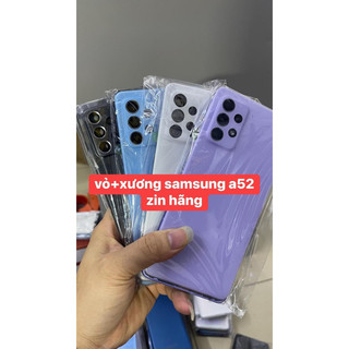 Bộ vỏ + xương samsung a52 zin hãng