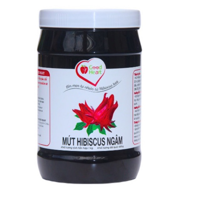 Syrup kèm mứt hoa Hibiscus/Atiso đỏ/Lạc thần/Bụp giấm/ Rosele