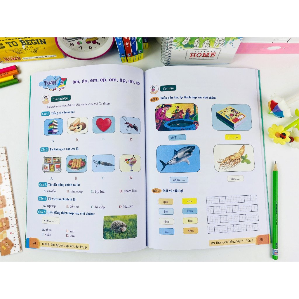 Sách - Bài Tập Tuần Tiếng Việt Lớp 1 - Biên Soạn Theo Chương Trình GDPT Mới - Cánh Diều - ndbooks
