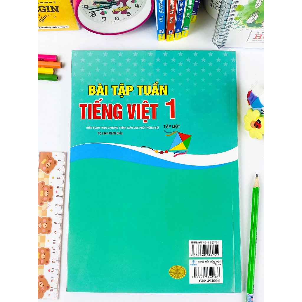 Sách - Bài Tập Tuần Tiếng Việt Lớp 1 - Biên Soạn Theo Chương Trình GDPT Mới - Cánh Diều - ndbooks