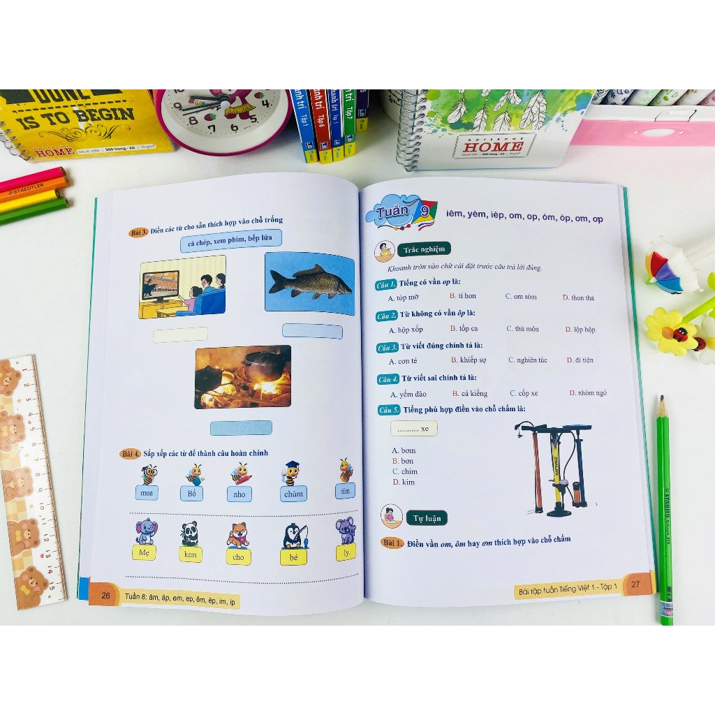 Sách - Bài Tập Tuần Tiếng Việt Lớp 1 - Biên Soạn Theo Chương Trình GDPT Mới - Cánh Diều - ndbooks