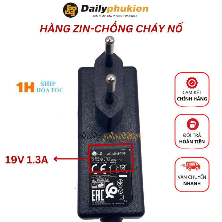 Cục nguồn màn hình LG 22MP67D 22MP67HQ 22MP67VQ 20MP48A (1.3a)