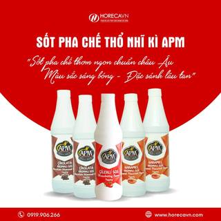 Sốt APM Socola Đen, Dâu, Đường 1000g