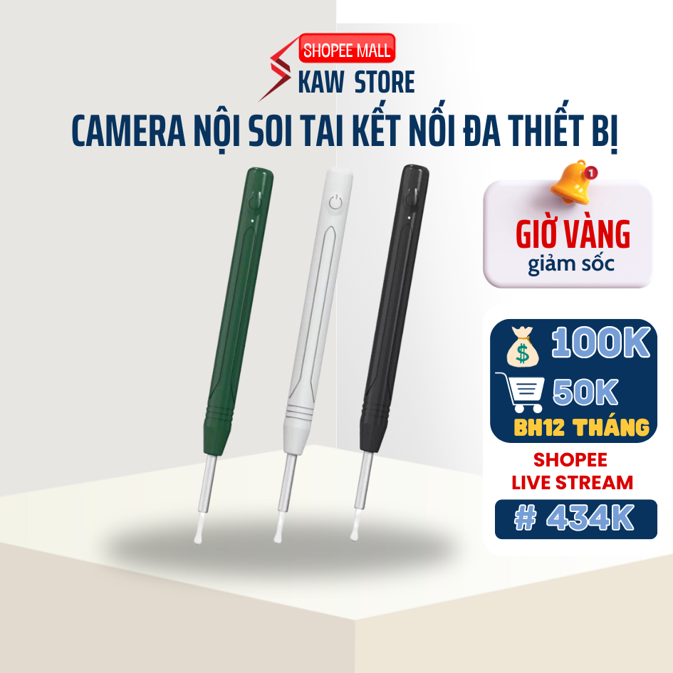 Camera nội soi tai KAW - Bảo hành chính hãng