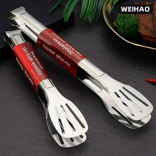 Kẹp inox gắp thức ăn, đồ nướng, gắp đá hình bàn tay