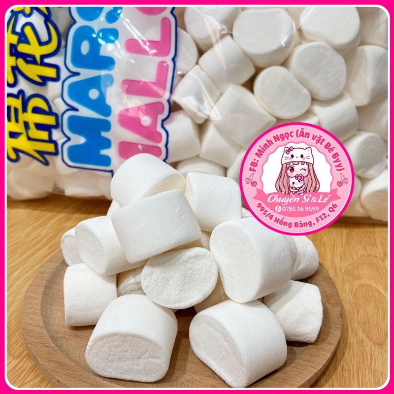 Kẹo Bông Marshmallow Trắng 1 KG
