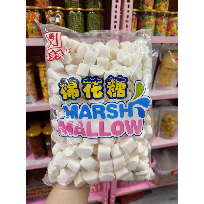 Kẹo Bông Marshmallow Trắng 1 KG