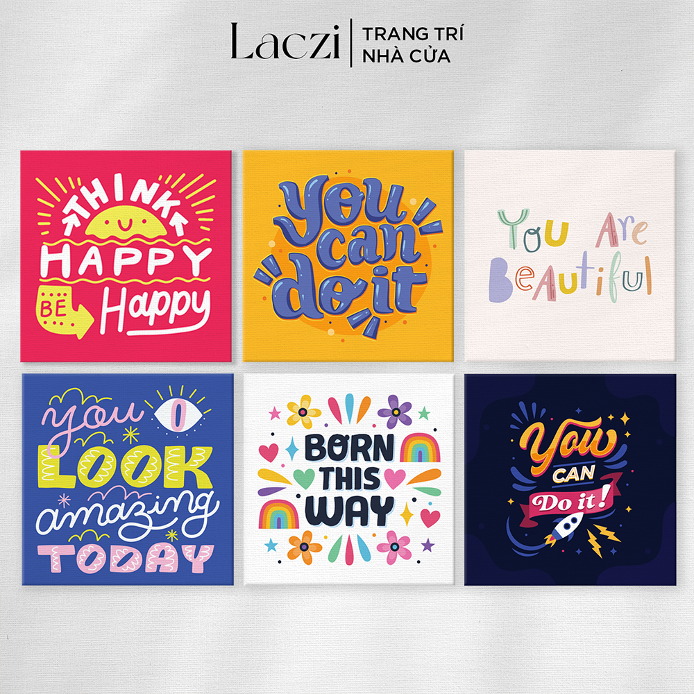 Tranh Canvas Tạo Động Lực Treo Tường Trang Trí Nhà Cửa Đẹp Laczi