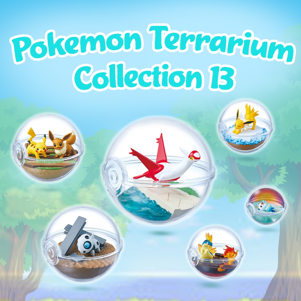 Mô hình trưng bày sưu tập Pokemon Rement - Pokemon Terrarium 13