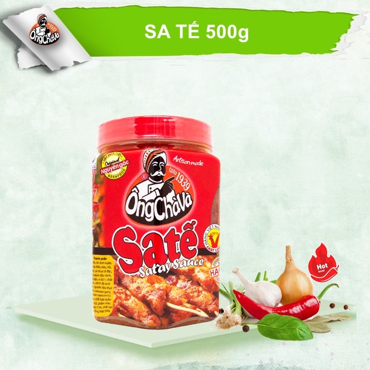 [TẶNG MUỖNG INOX] Sa Tế Ông Chà Và 500g (Satay Sauce)