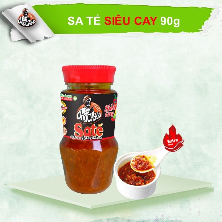Sa Tế Siêu Cay Ông Chà Và 90g (Extra Hot Satay Sauce)