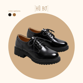 Original shoes (high version) - Giày da bò nữ (genuine leather) phong cách vintage, retro