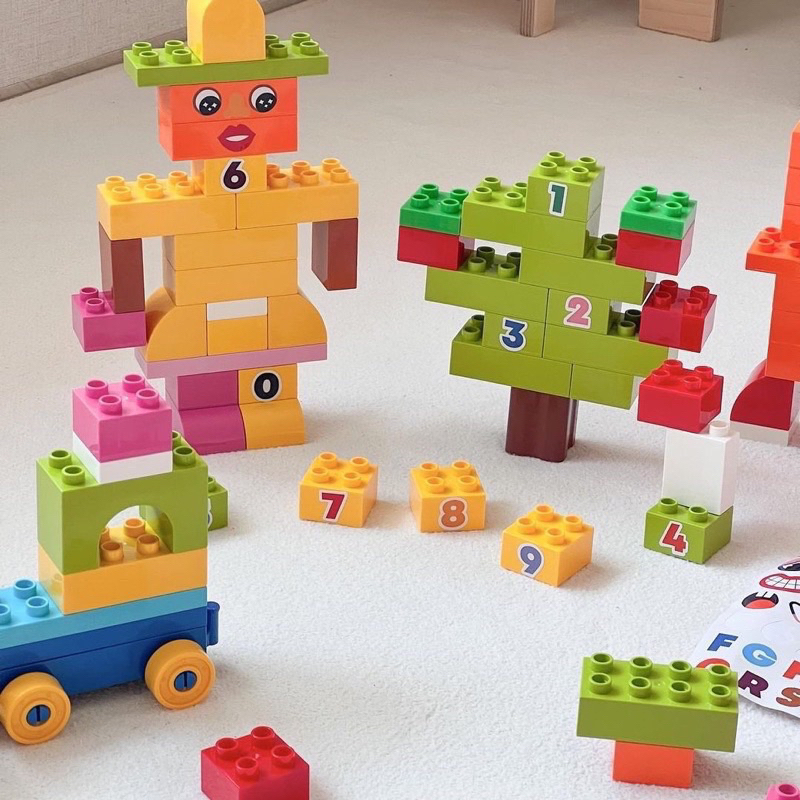 ĐỒ CHƠI XẾP HÌNH LEGO MY LITTLE TIGER HÀN QUỐC 100 CHI TIẾT GIÚP PHÁT TRIỂN TƯ DUY CHO BÉ